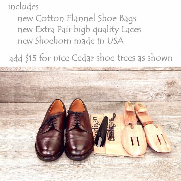 Allen Edmonds BERGLAND 11 B Narrow Oxblood * add $15 Cedar Trees main image 8